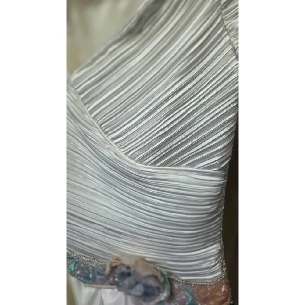 Lillie Rubin Couture Off-Shoulder Formal Dress - Size 8 - Picture 10 of 16